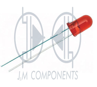 LED ROJO 5V OPACO DIFUSO 5MM